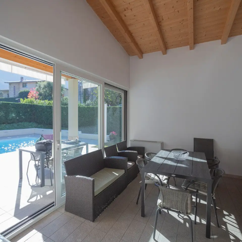Flat in a Villa in Darfo Boario Terme (Pellalepre)
