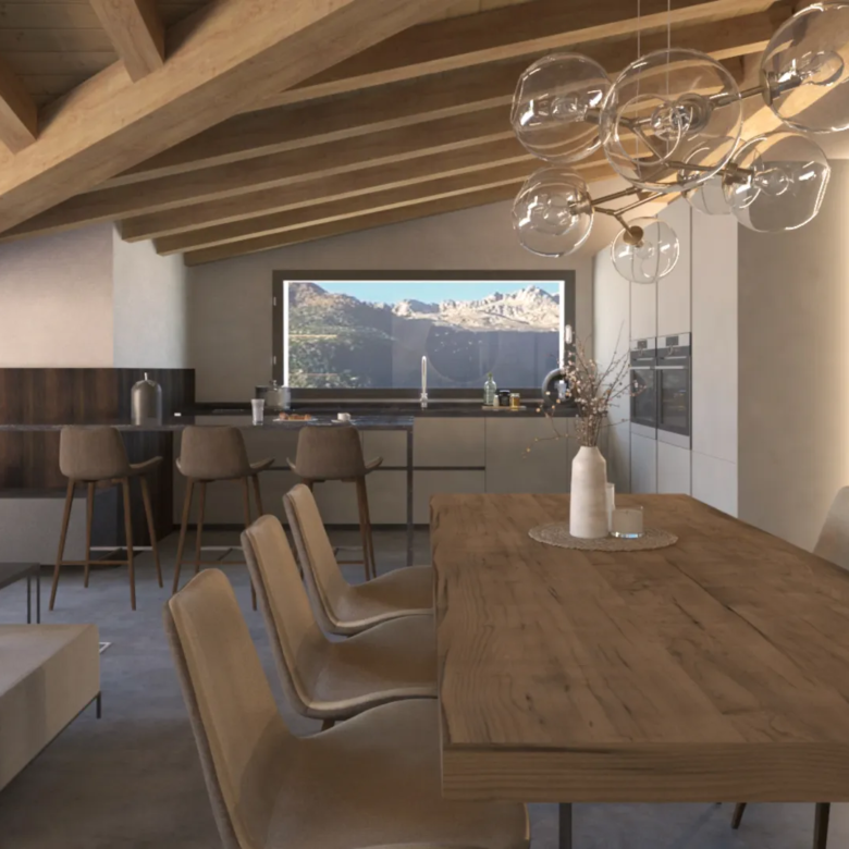 Penthouse in Boario Terme