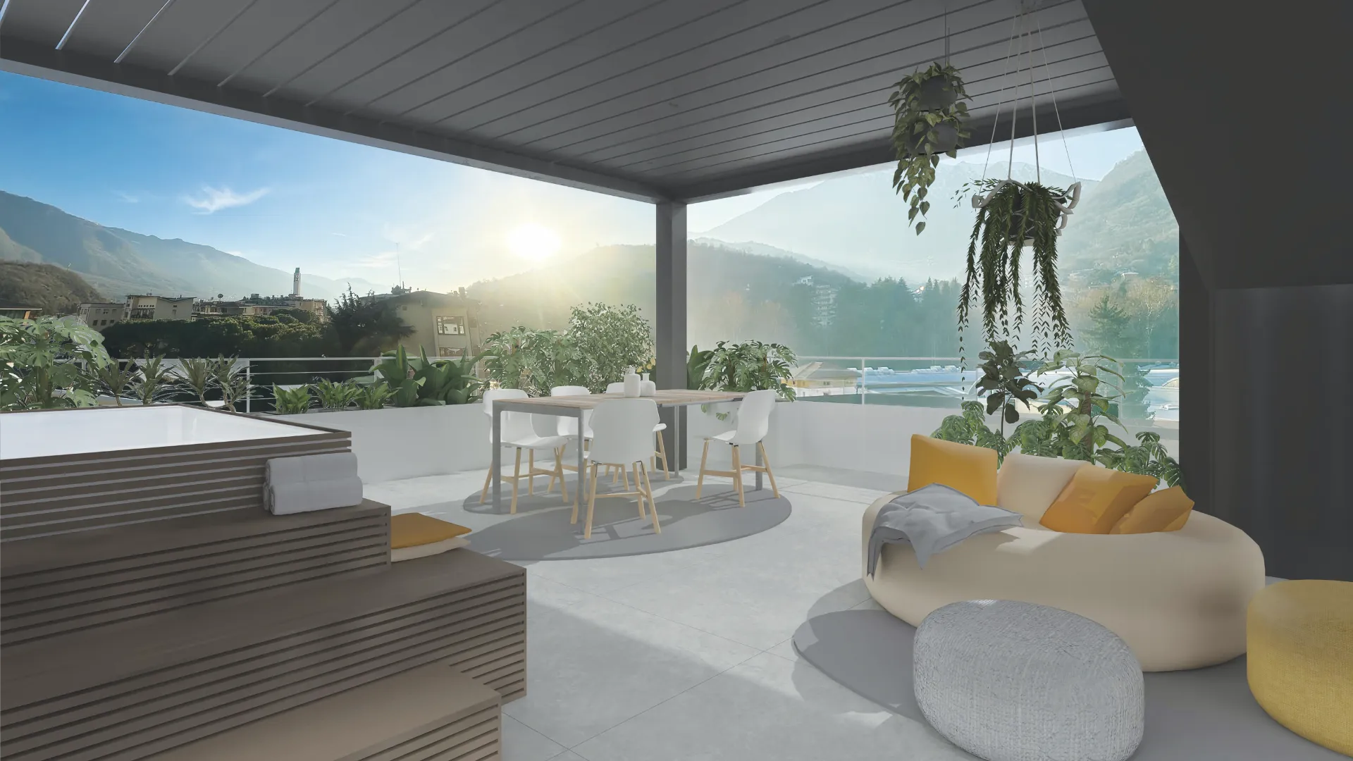 3 Penthouse in Boario Terme