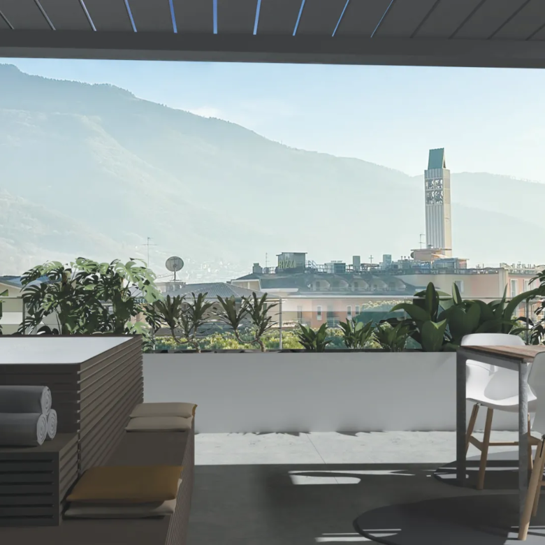 Penthouse in Boario Terme