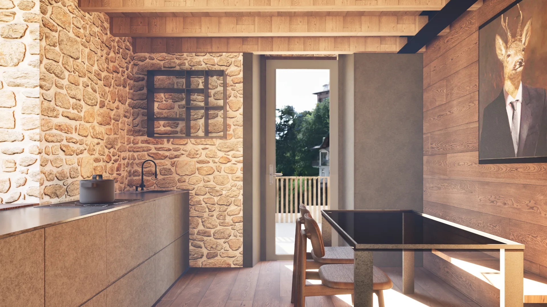 Image5 Glam Flat with Terrace & Balcony in Ponte di Legno