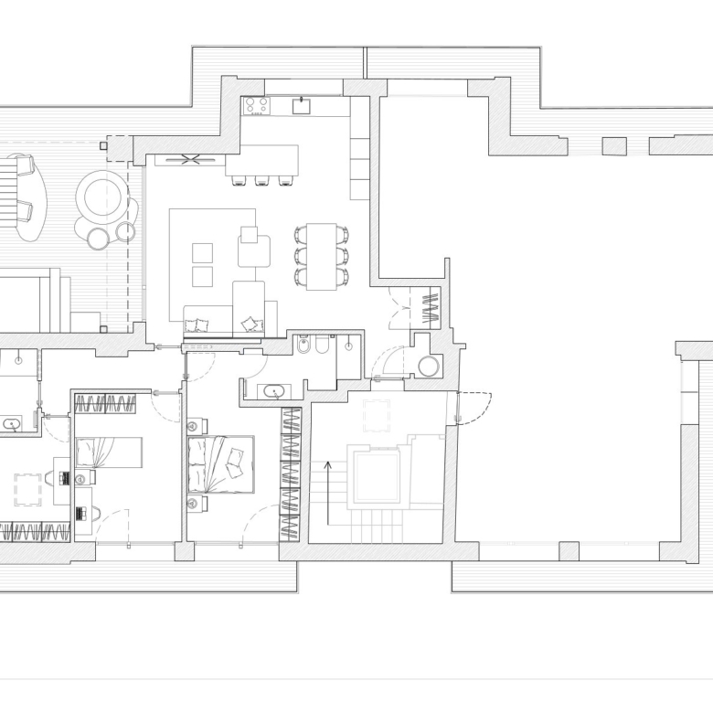 Penthouse in Boario Terme