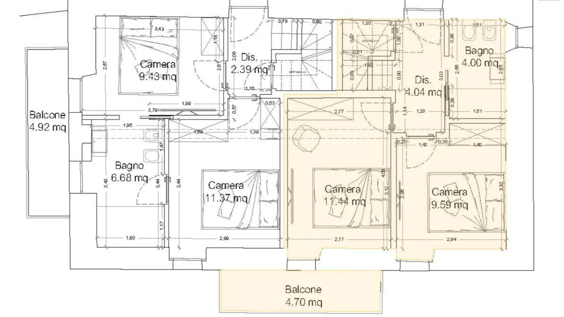 APPARTAMENTO 5-a piano secondo Exclusive Duplex with Balcony and Private Wellness Area