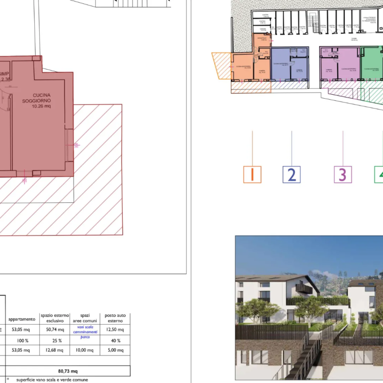 New Luxe Apartments in Deiva Marina